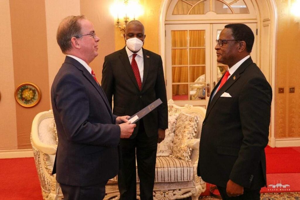 US Ambassador Designate Meets Chakwera