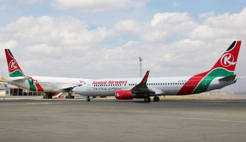 KENYA AIRWAYS PILOTS GOES ON STRIKE