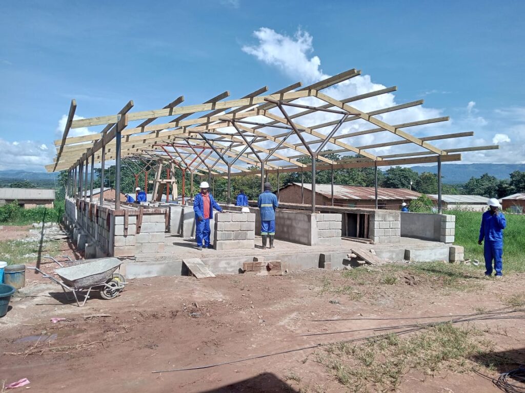 Mpamba Market Construction Project Reaches Advanced Stage