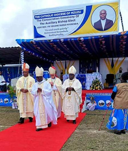 Nyirenda Consecrated Mzuzu Diocese Auxiliary Bishop